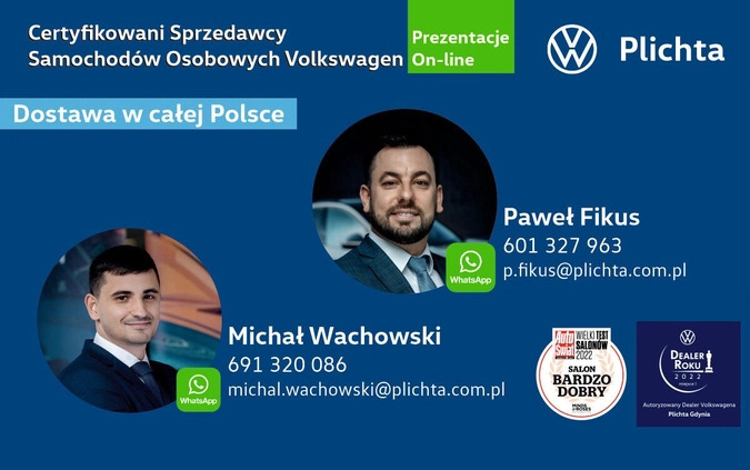 Volkswagen Touran cena 156900 przebieg: 5, rok produkcji 2024 z Mordy małe 67